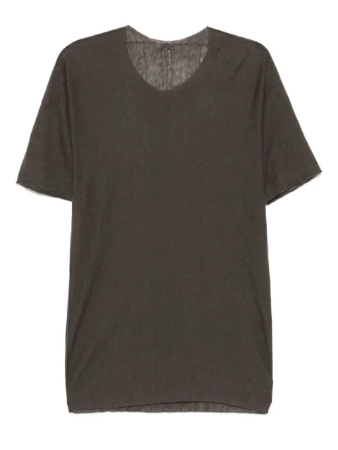 Label Under Construction cotton T-shirt Grey YMTS186DUBDB