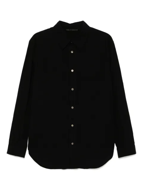 Forme D'expression cotton shirt Black HS013FC7B