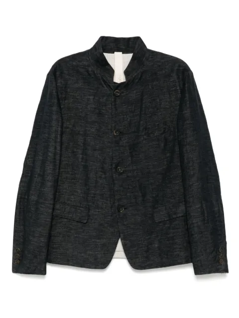 Forme D'expression stand up-collar jacket Blue HG06544DN