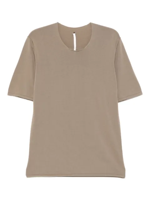 Label Under Construction cotton T-shirt Neutrals YTS253ZER32
