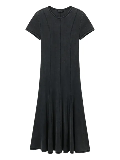 tout a coup fine-ribbed dress Grey M608AS5