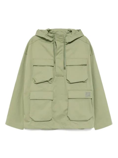Maison Kitsuné Popover hoodie Green OM02112WW9026