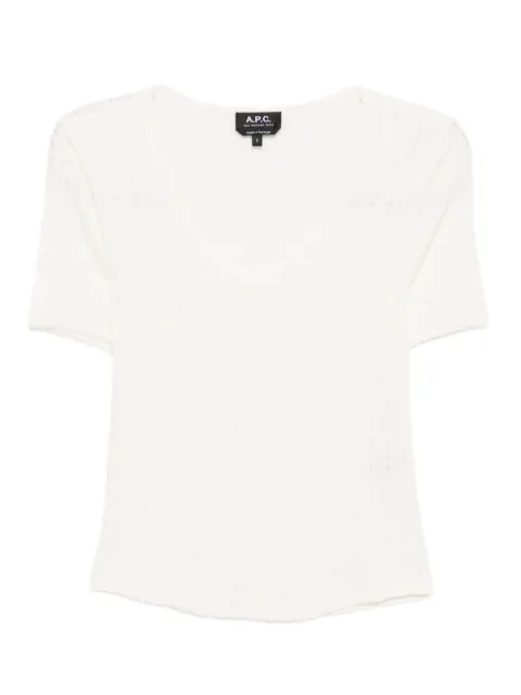 A.P.C. Livia T-shirt White COHGYF26491