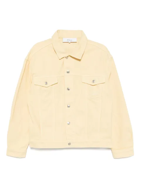 Maison Kitsuné trucker jacket Yellow OM02103WD4012