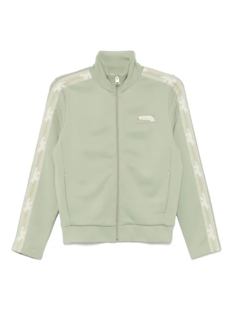 Maison Kitsuné stripe-detail jacket Green OW02134KM0322