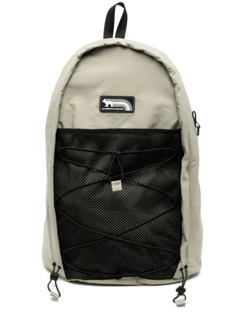 Maison Kitsuné flash fox backpack Green NM05170WQ4034