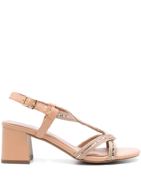 Bibi Lou open-toe embellished sandals Neutrals 821Z94HG