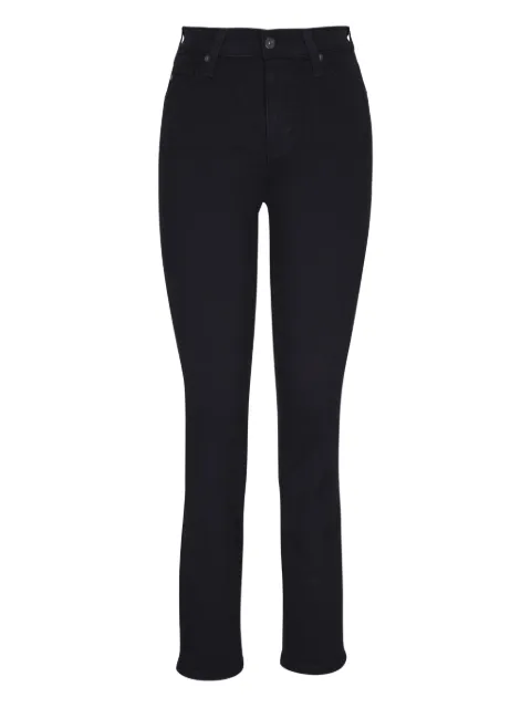 AG Jeans Almy straight-leg jeans Black TVN1875ALMYMIDRISESLIMSTRAIGHT