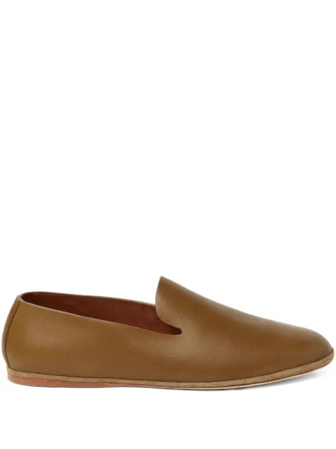Loro Piana Anton Minimal Walk Loafers Brown FCD2C20250327128