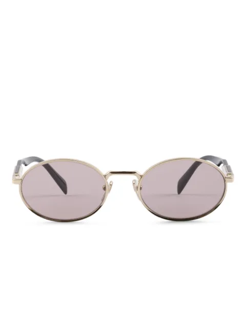 Prada Eyewear oval-frame sunglasses Gold SPR65ZC55EZVN