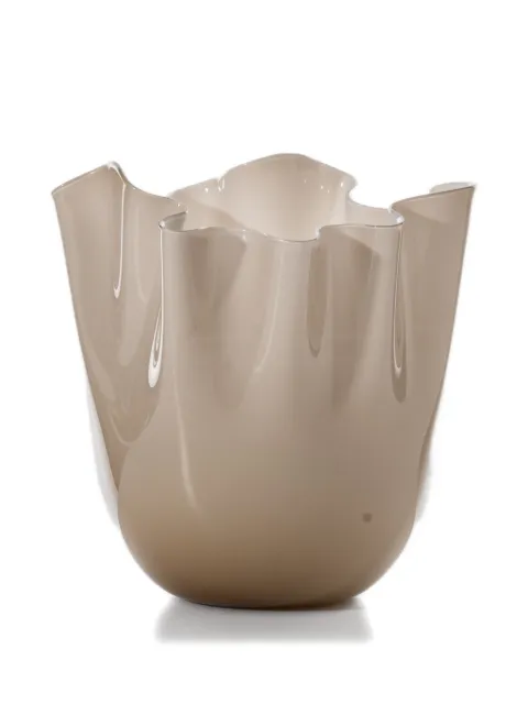Venini medium Fazzoletto vase Neutrals FO370002000O0BSS