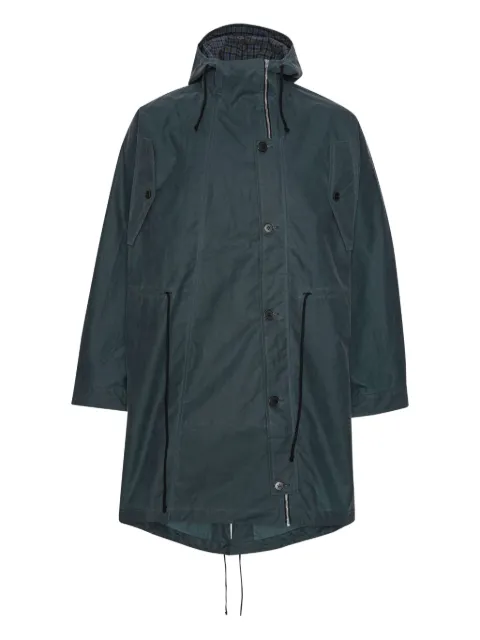 Henrik Vibskov hooded parka Green AW25STUDM610
