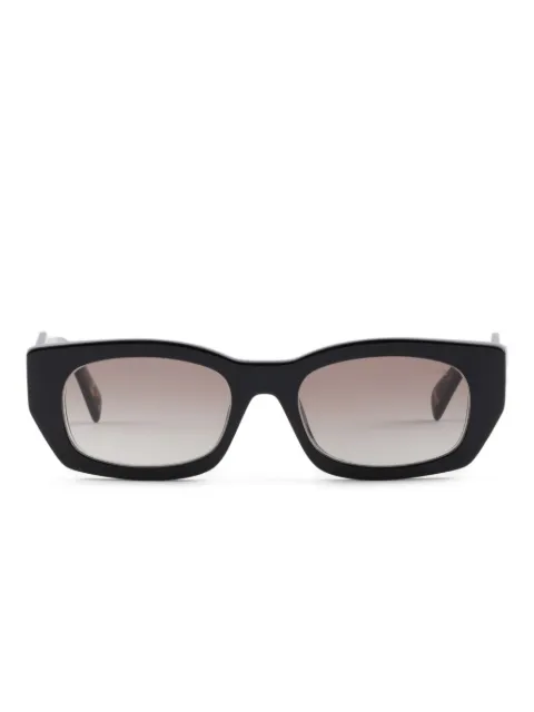 Prada Eyewear logo-print sunglasses Black SPRB05C53E389