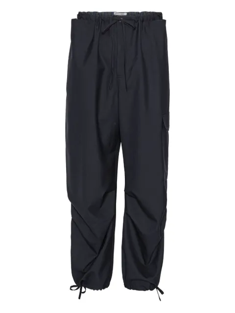 Henrik Vibskov Field drawstring-waist trousers Blue AW25STUDM511
