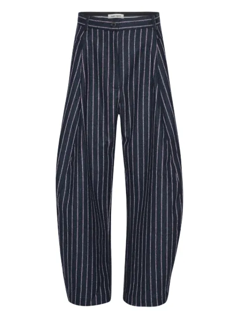 Henrik Vibskov Shady Suiting pinstripe wide-leg trousers Blue AW25STUDF507