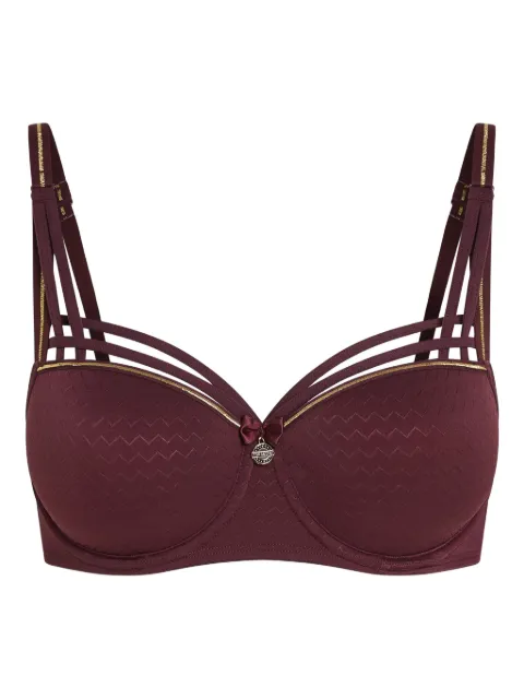 Marlies Dekkers Dame De Paris padded balcony bra Red 37400
