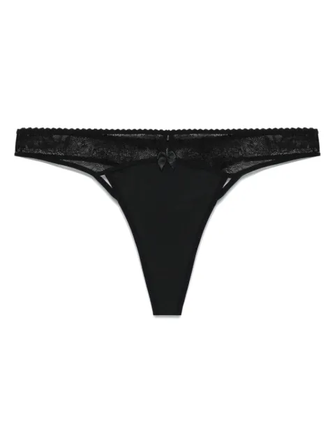 Marlies Dekkers bow-detail thong Black 37473