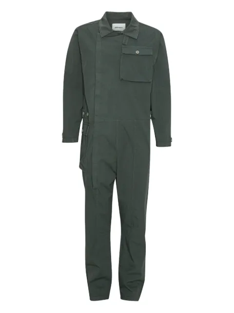 Henrik Vibskov pocket flap jumpsuit Green AW25STUDM502