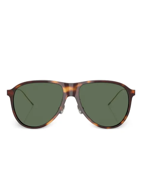 Brunello Cucinelli pilot-frame sunglasses Brown BC4011S10339