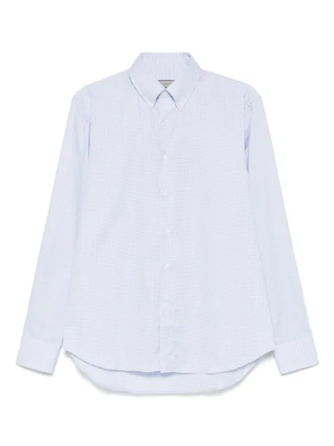 Canali checked shirt Blue CCL70A1GD03438401