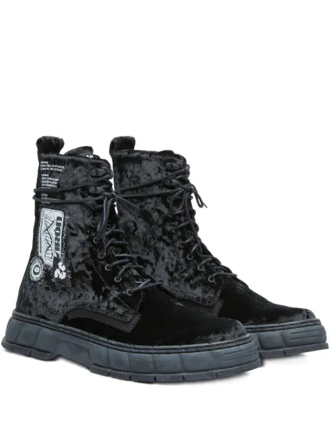 Virón velvet boots Black 199207V990