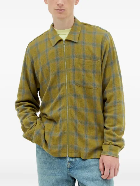 Jason Markk plaid-check shirt Green 11103270401