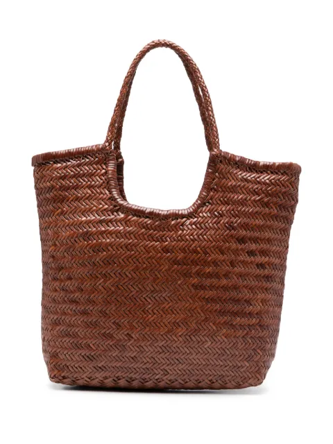 DRAGON DIFFUSION NS Diagonal Triple Jump tote bag Brown 8914