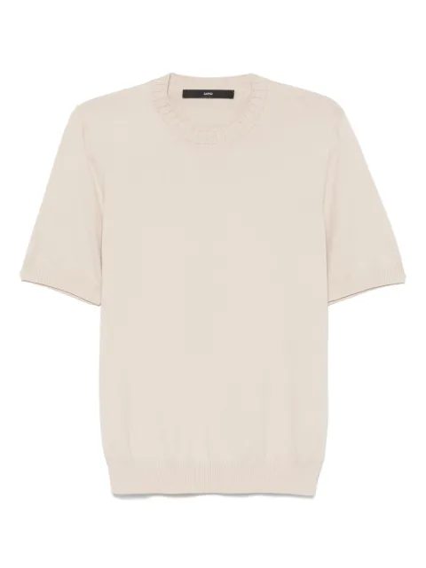 SAPIO fine-knit T-shirt Neutrals 5718818163