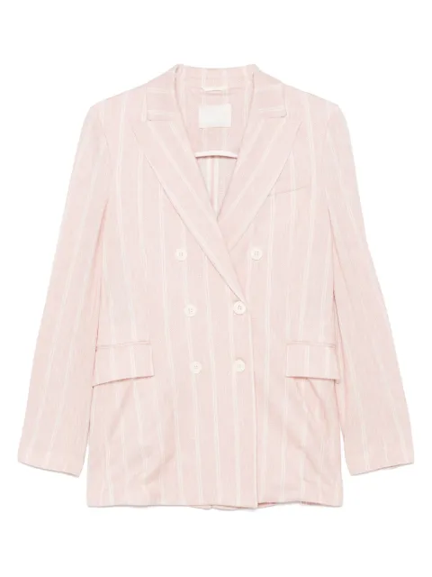 Circolo 1901 double-breasted blazer Pink FD3566
