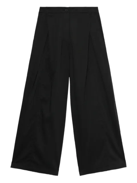 Low Classic wide-leg trousers Black LW251PT16BK