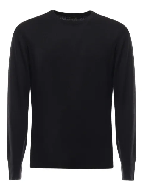 Loro Piana crew-neck cashmere sweater Black FAF6086