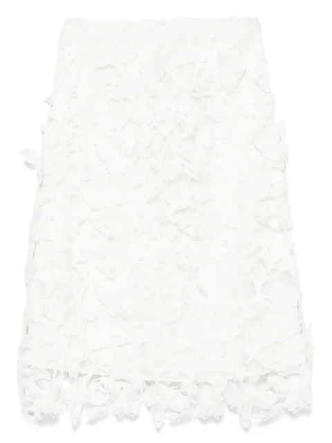 SIMKHAI Ambrosia midi skirt White 2253025FG