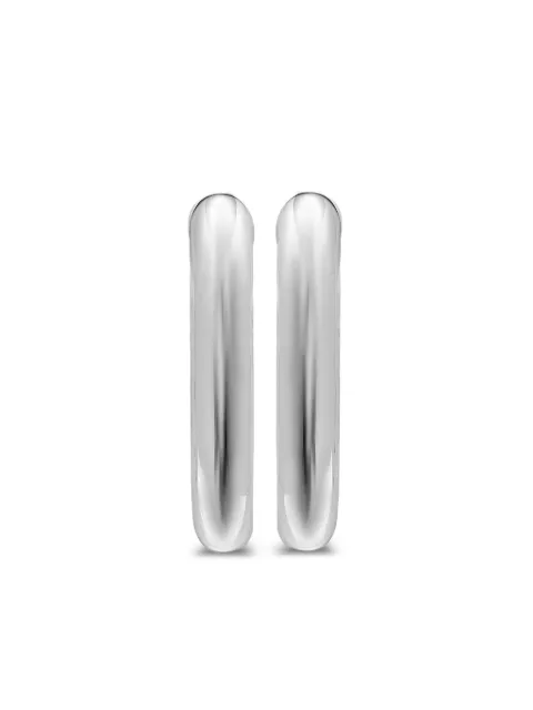 David Yurman sterling silver DY Madison® hoop earrings Silver E18619SS