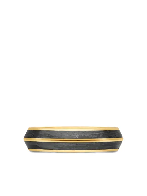 David Yurman 18K yellow gold Knife Edge ring Gold R35217M88BFG