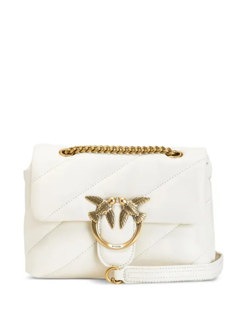 PINKO leather crossbody bag White 100039A0F2Z14Q