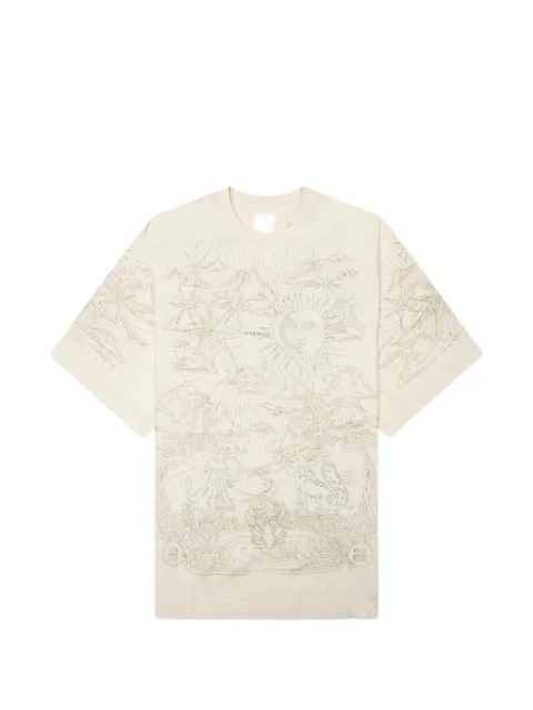 Givenchy graphic short-sleeve T-shirt Neutrals BM712H3YN0105