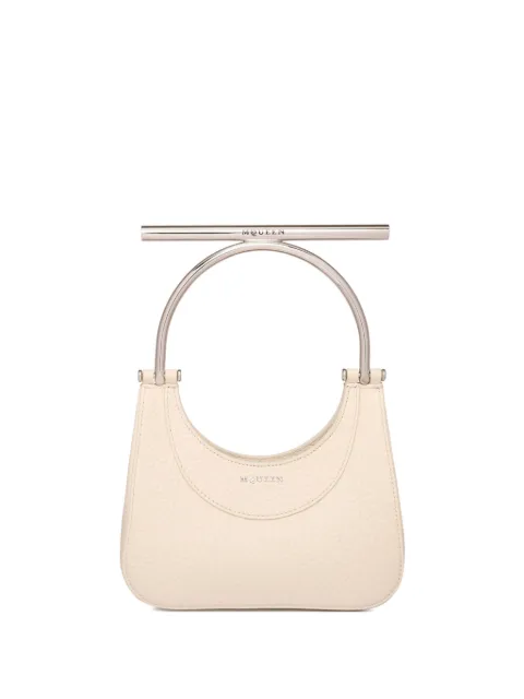 Alexander McQueen leather clutch bag White 8035251VDBB9701