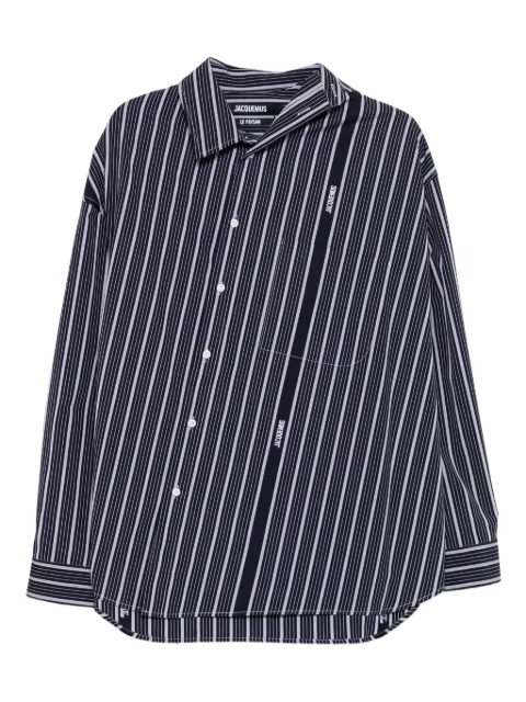 Jacquemus The Cuadro long sleeve shirt Blue SHM00537AW00494