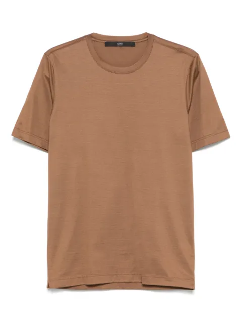 SAPIO cotton T-shirt Brown 6013374002