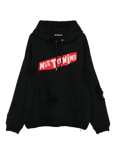 Mastermind Japan logo hoodie Black MW25S15SW011002