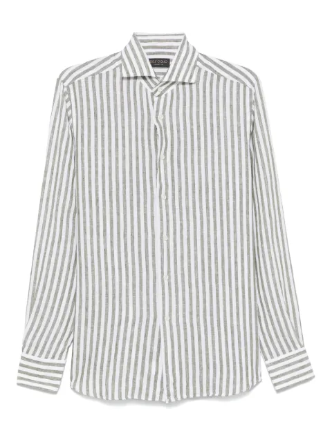 Dell'oglio striped shirt Green 72181221