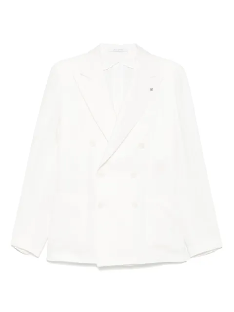 Tagliatore linen blazer White 1SMC20KPE340021U