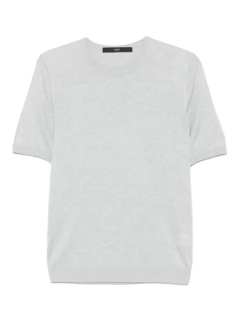 SAPIO fine-knit T-shirt Grey 4311223503