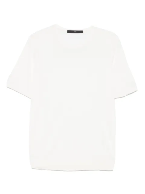 SAPIO fine-knit T-shirt Neutrals 4311223503