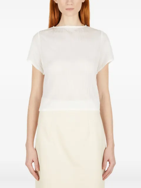 Wynn Hamlyn crinkled blouse White WH0274TP999