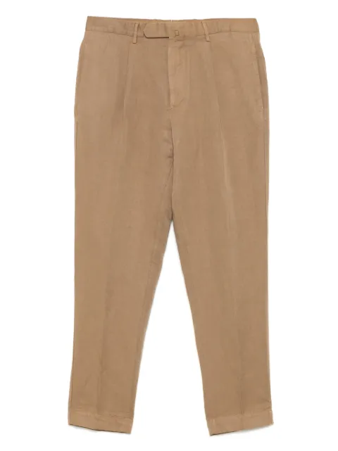 Dell'oglio pleated chinos Neutrals SCILLATCR3782