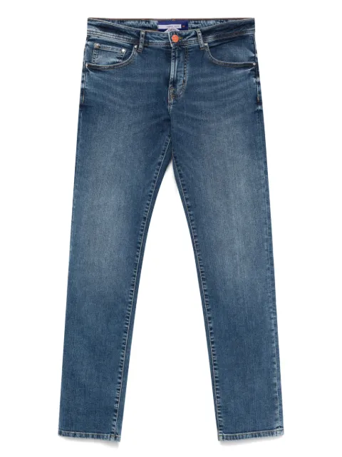 Manuel Ritz logo-patch jeans Blue 3832J1728L125335089