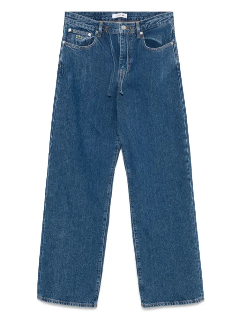 Lacoste logo-patch jeans Blue HF0206