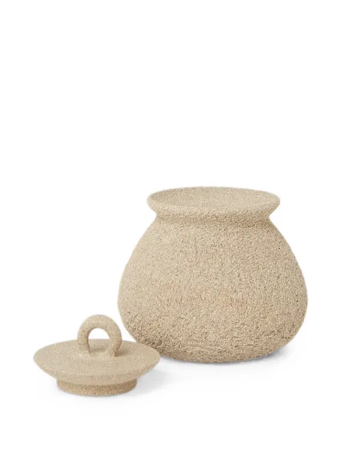 Marloe Marloe Emalla textured vanity pot Neutrals MMSS2310