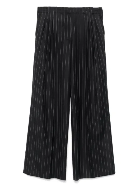 Casablanca Pinstripe trousers Black WS25TR298